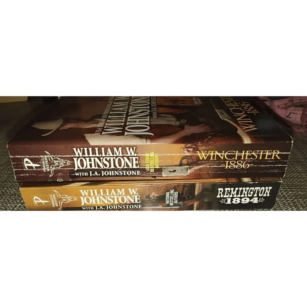 Winchester/Remington/Springfield Series William W Johnstone paperback (2/4 in se